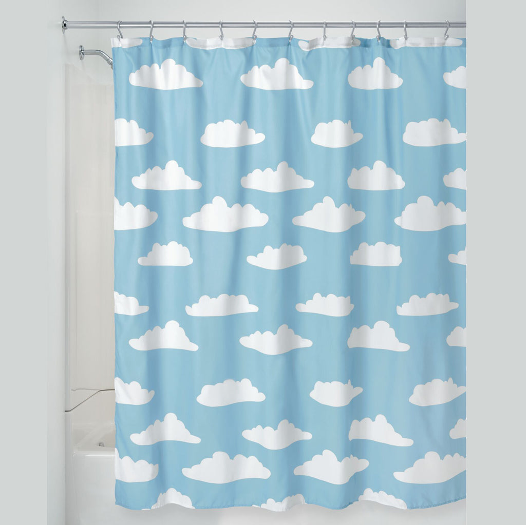 Cloud Blue Shower Curtain