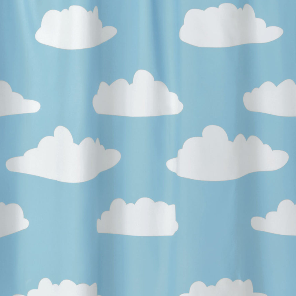Cloud Blue Shower Curtain