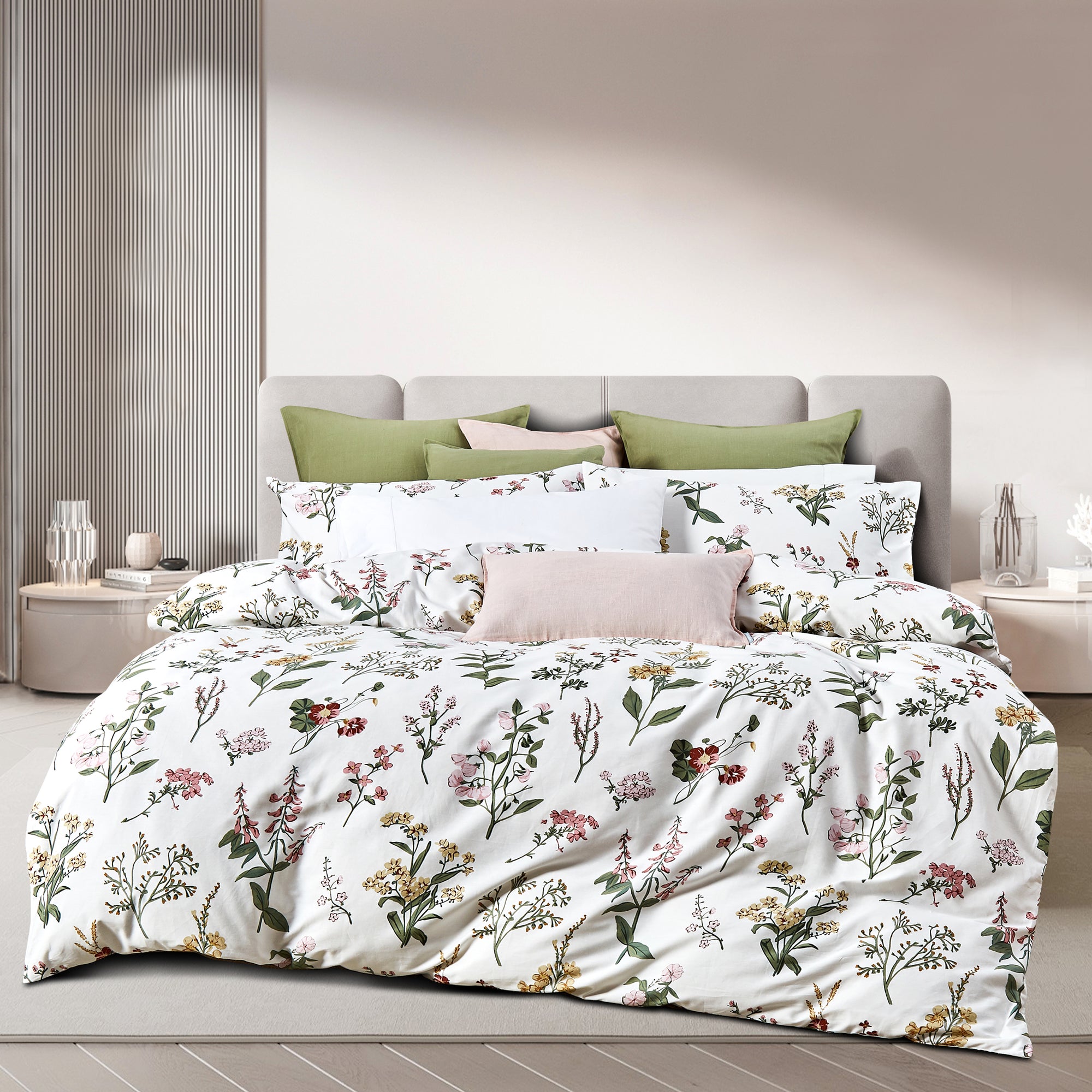 Chelsea Super King Size Duvet Quilt Cover Set main image 1