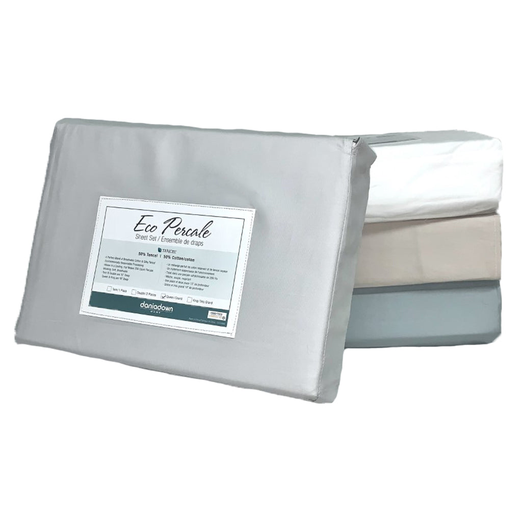 Eco Percale Duvet Cover Set