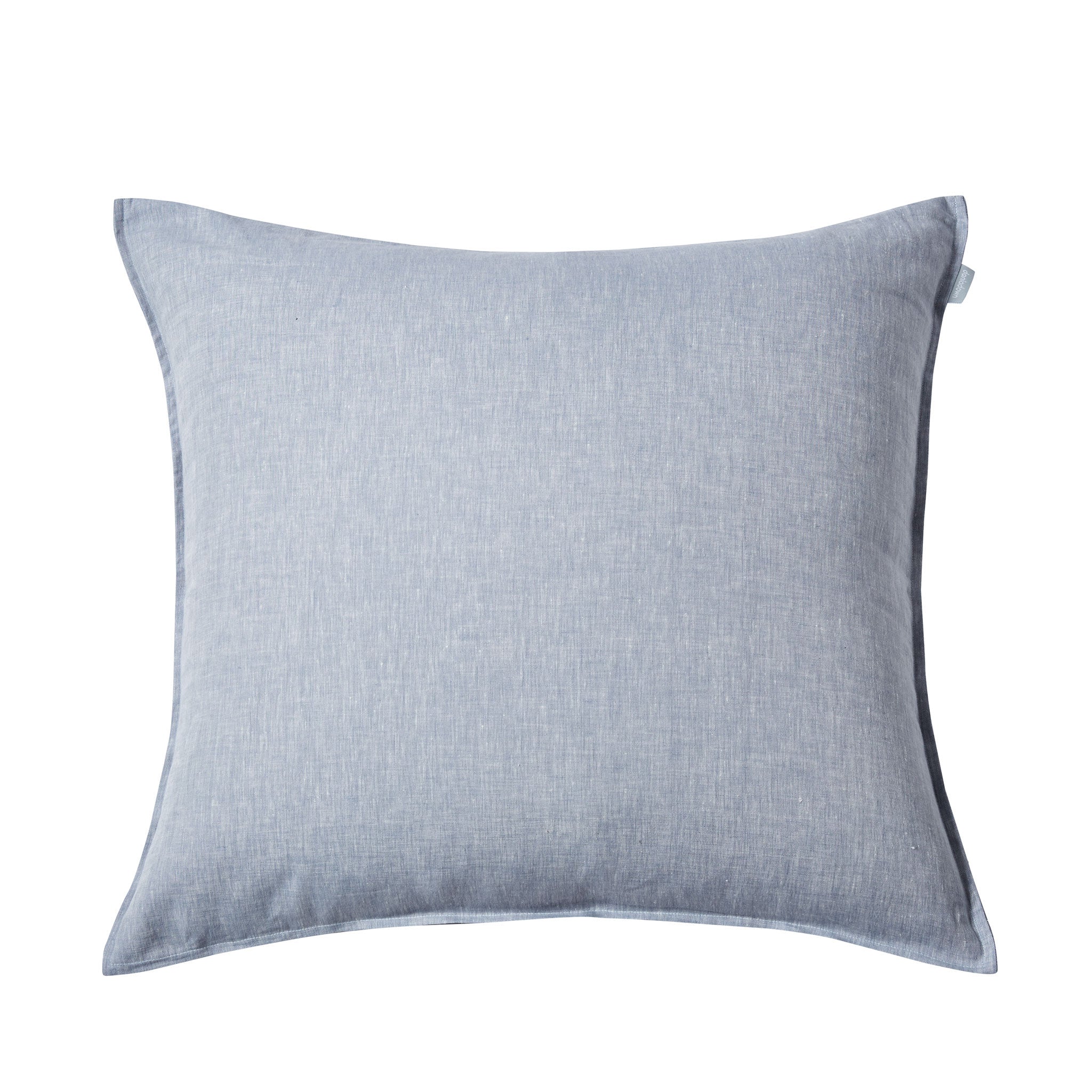 French Linen Cushion Deco Soft Aqua