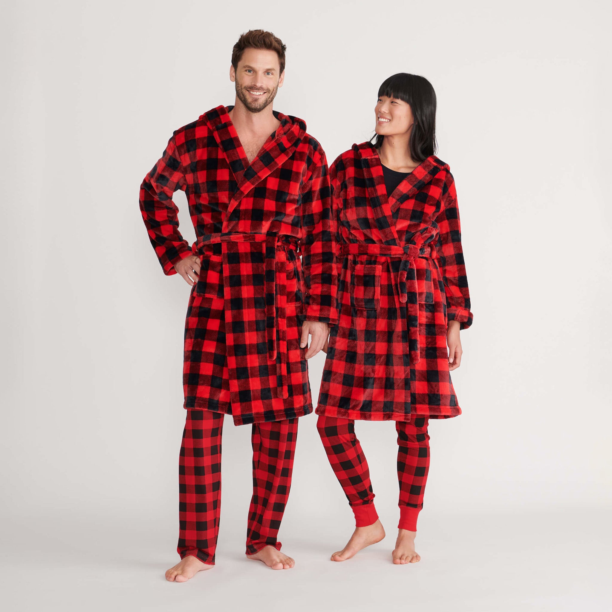 Buffalo Plaid Robe