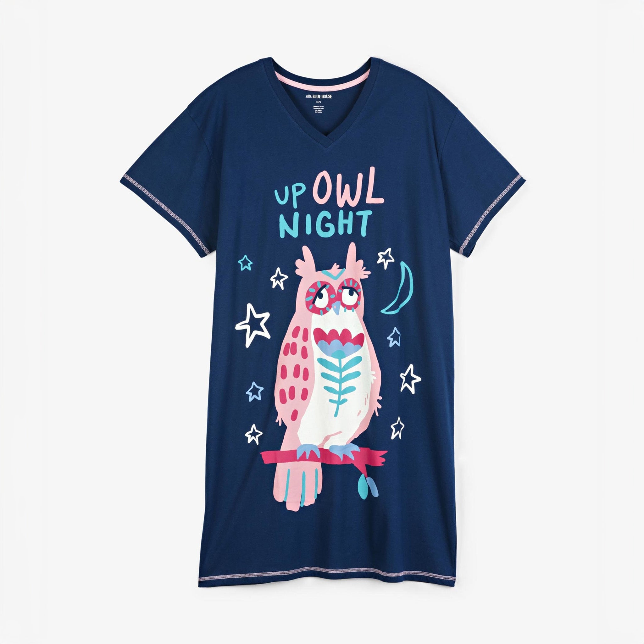 Up Owl Night Sleepshirt