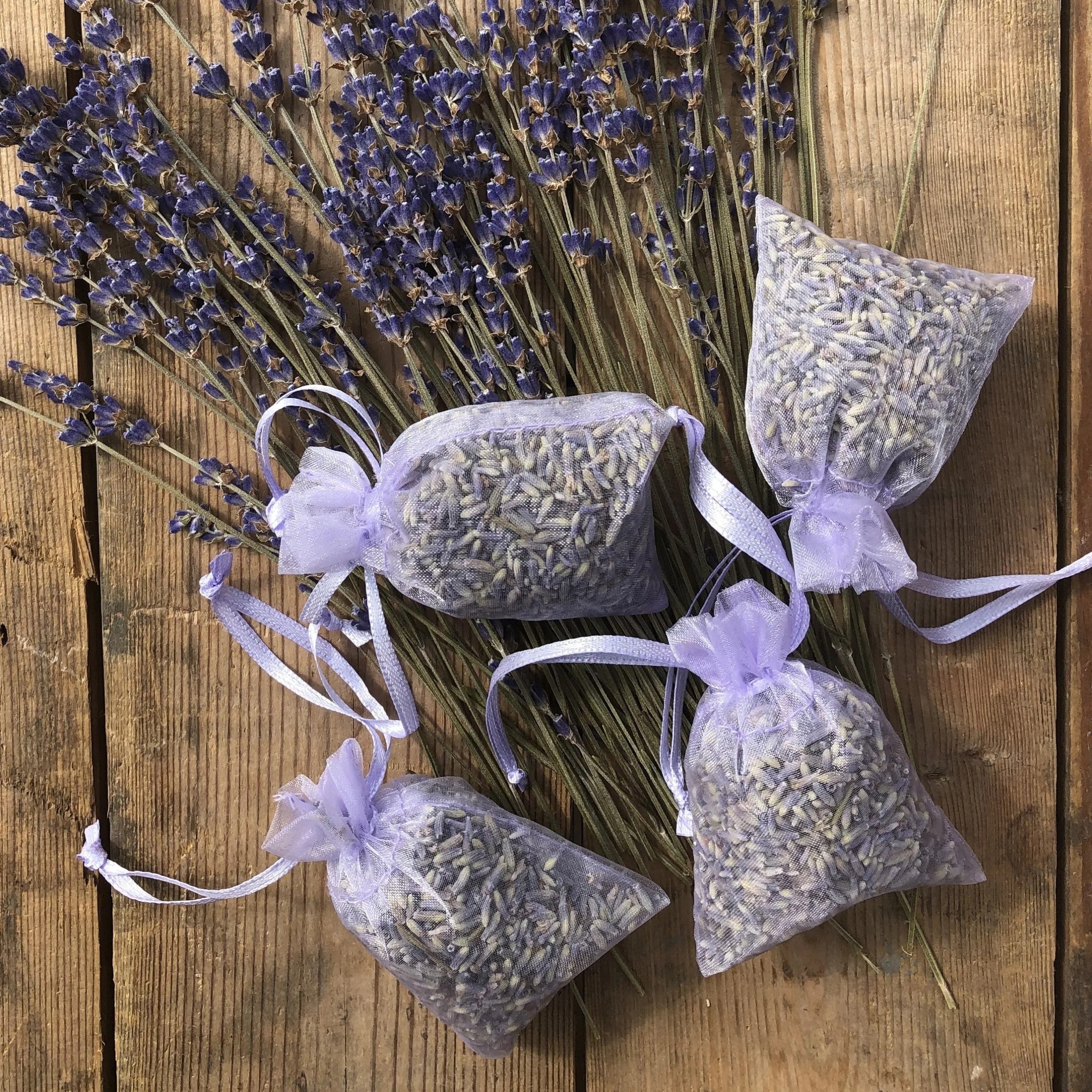 Small Violet Lavender Sachet