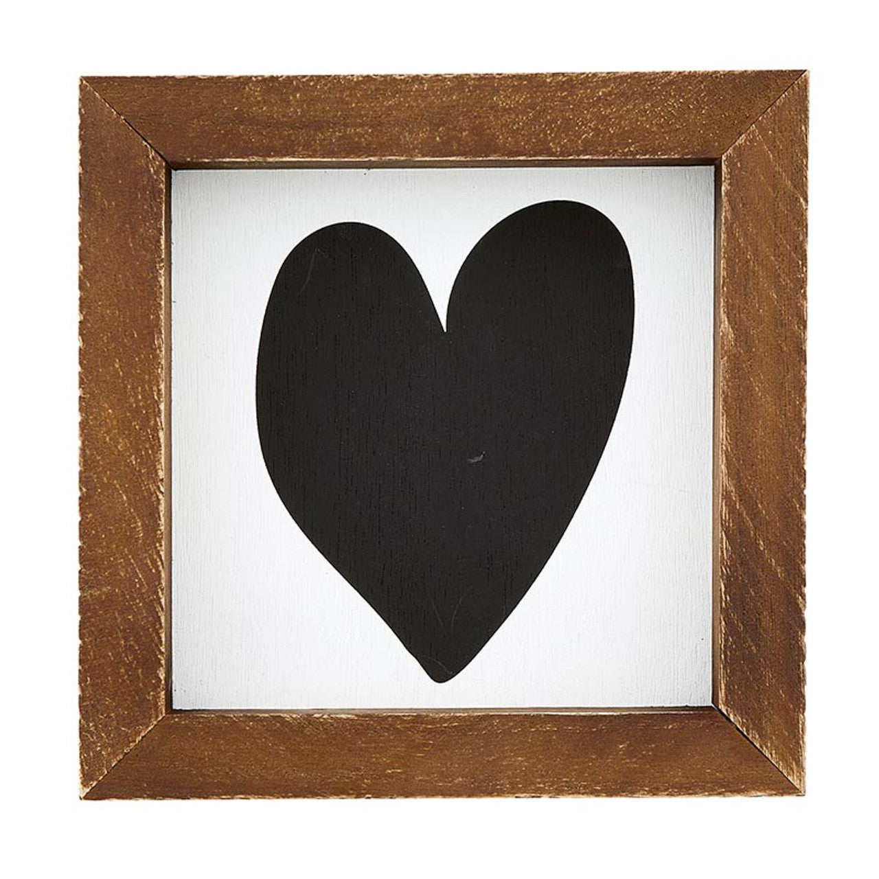 Mini Wood Sign - Heart