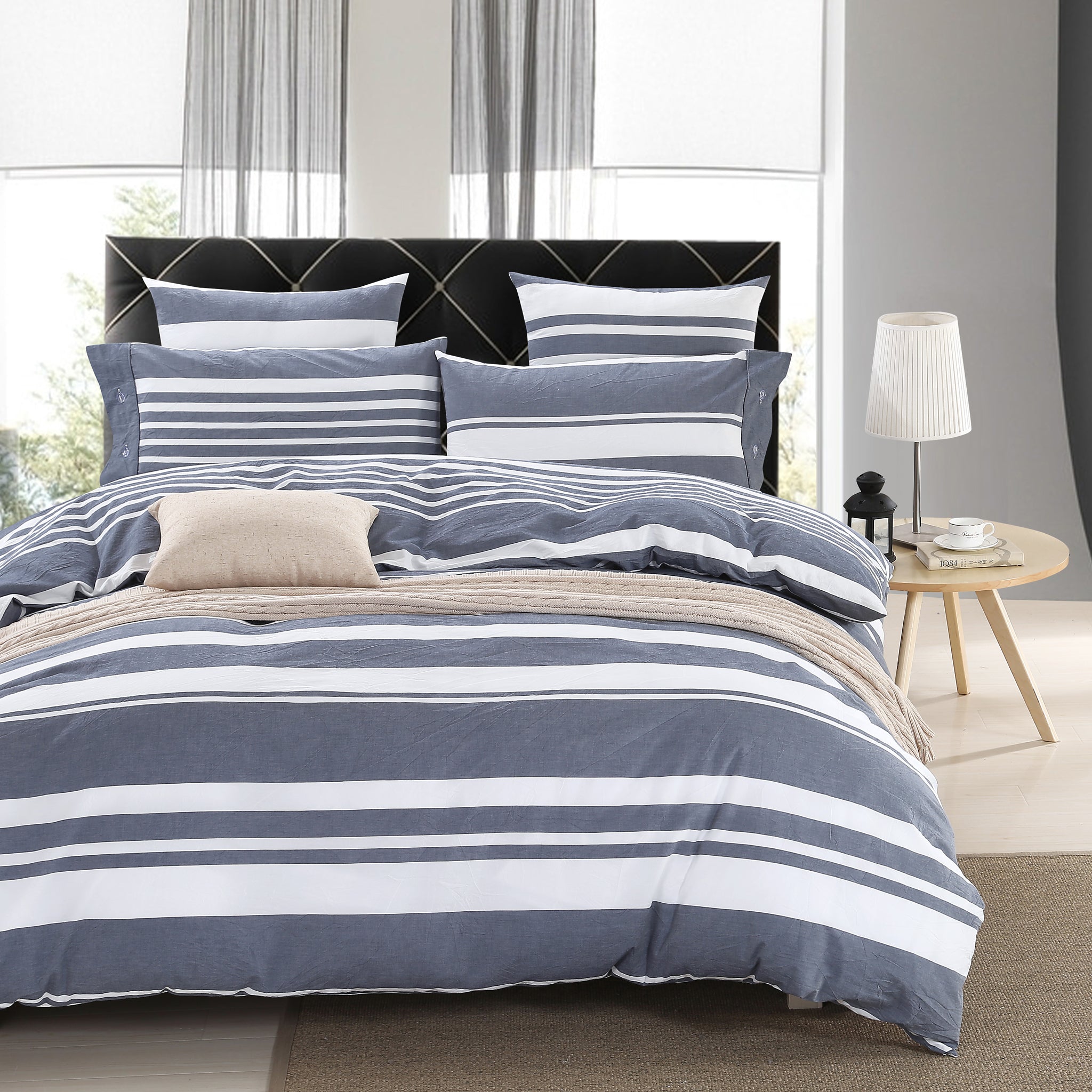 Nautical Stripe Duvet Cover Set