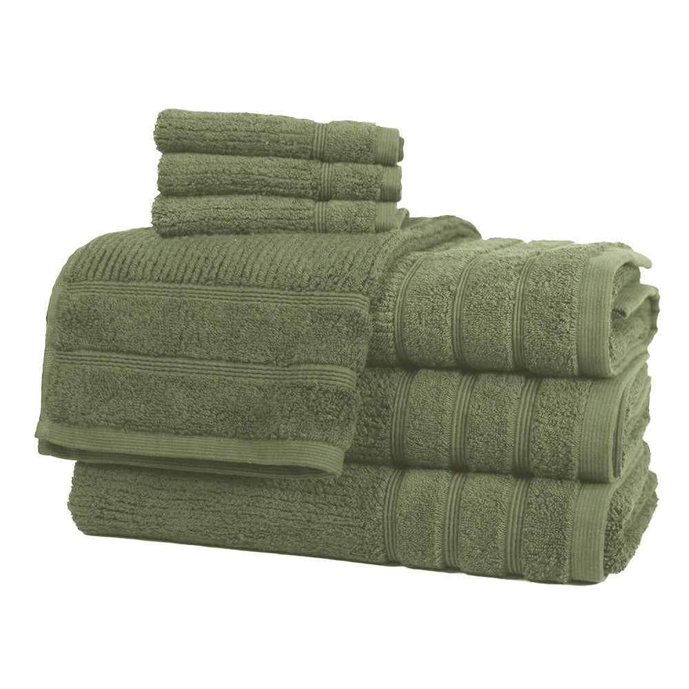 Olive Egyptian Cotton Towels