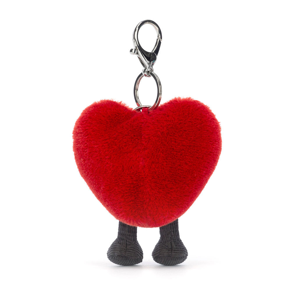 Amuseables Red Heart Bag Charm