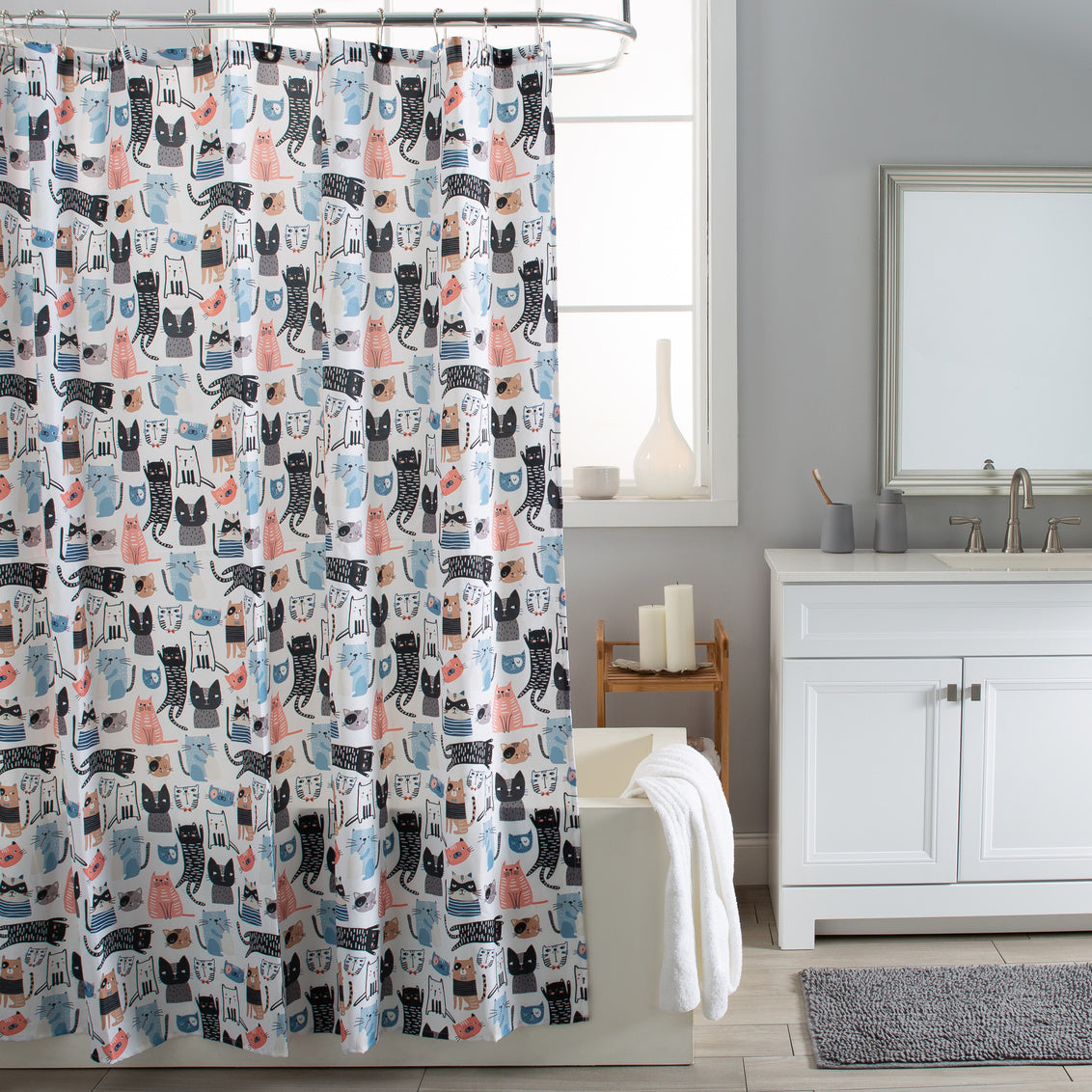 Cats Shower Curtain