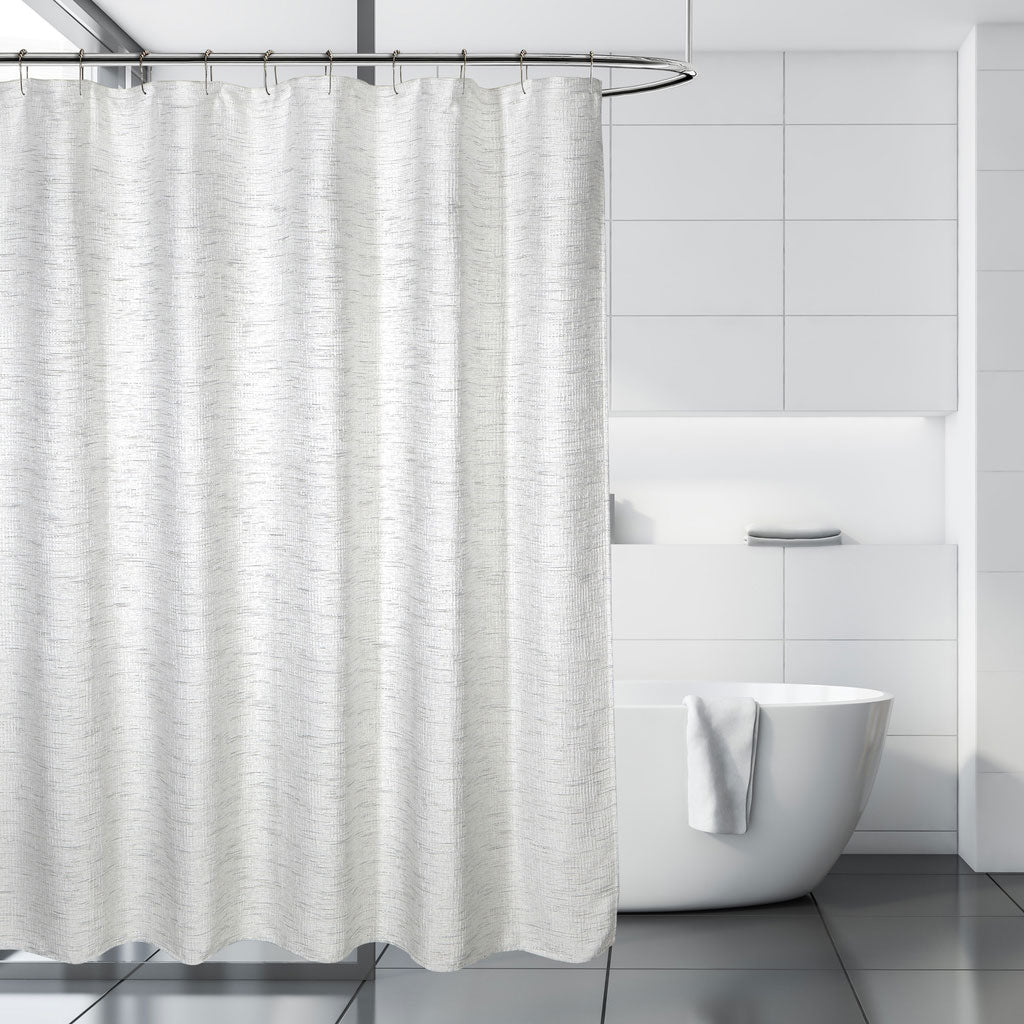 Harlow Jacquard Shower Curtain