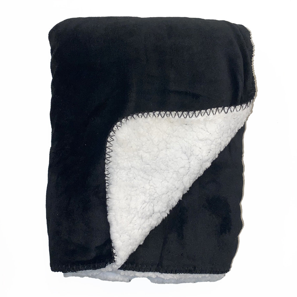 Sherpini Blanket Throw Throw 50 x 60 Black