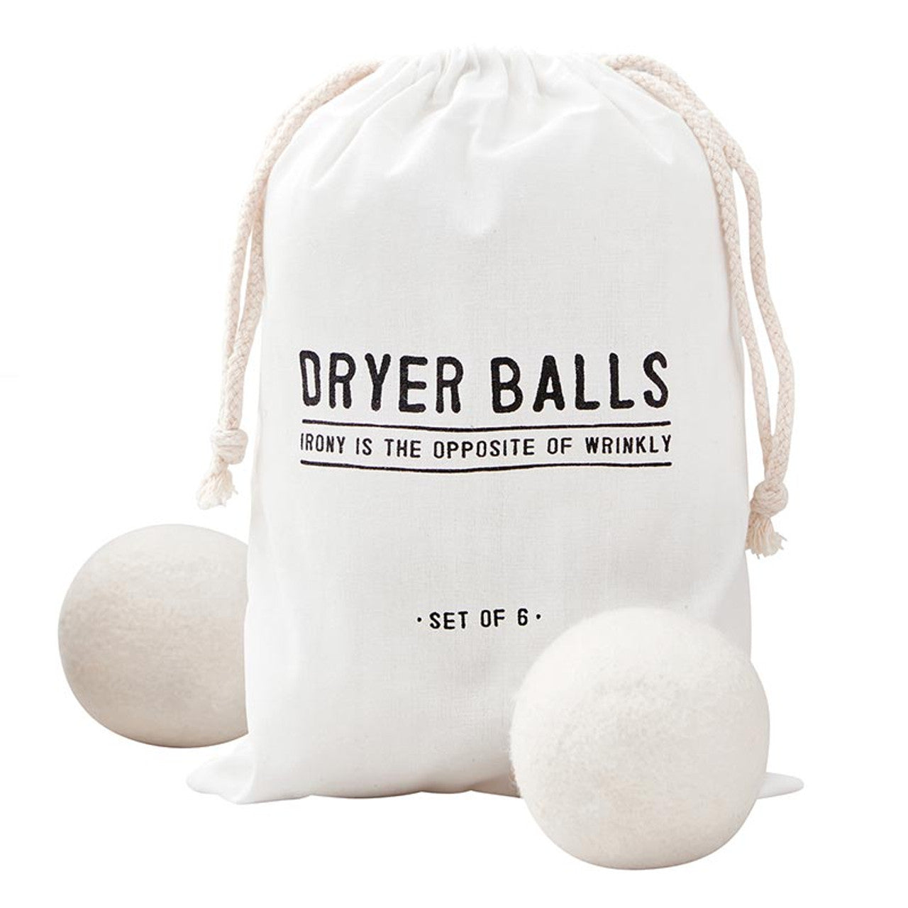 Wool Dryer Balls (6 pack)