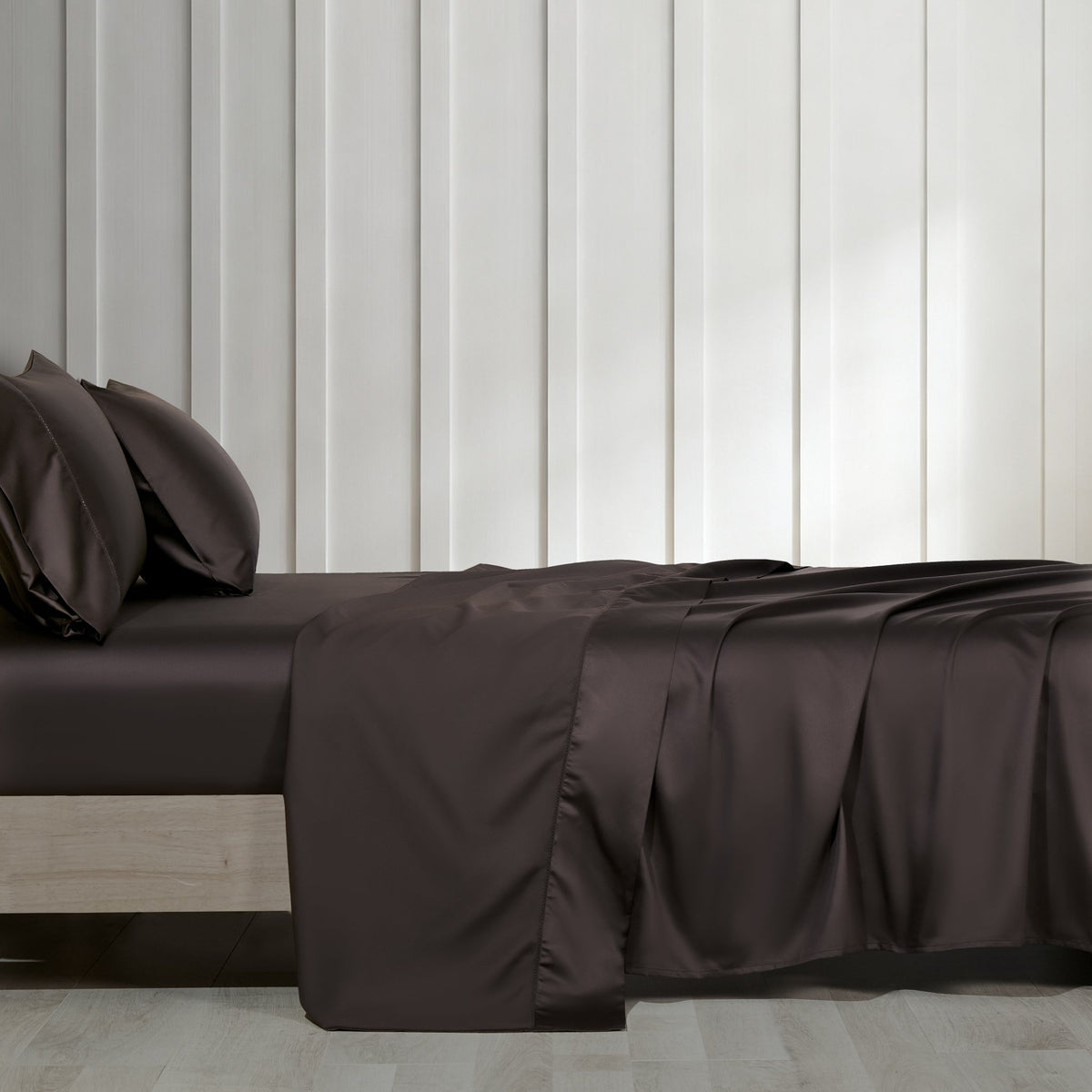 Carob Pima Cotton Flat Sheet