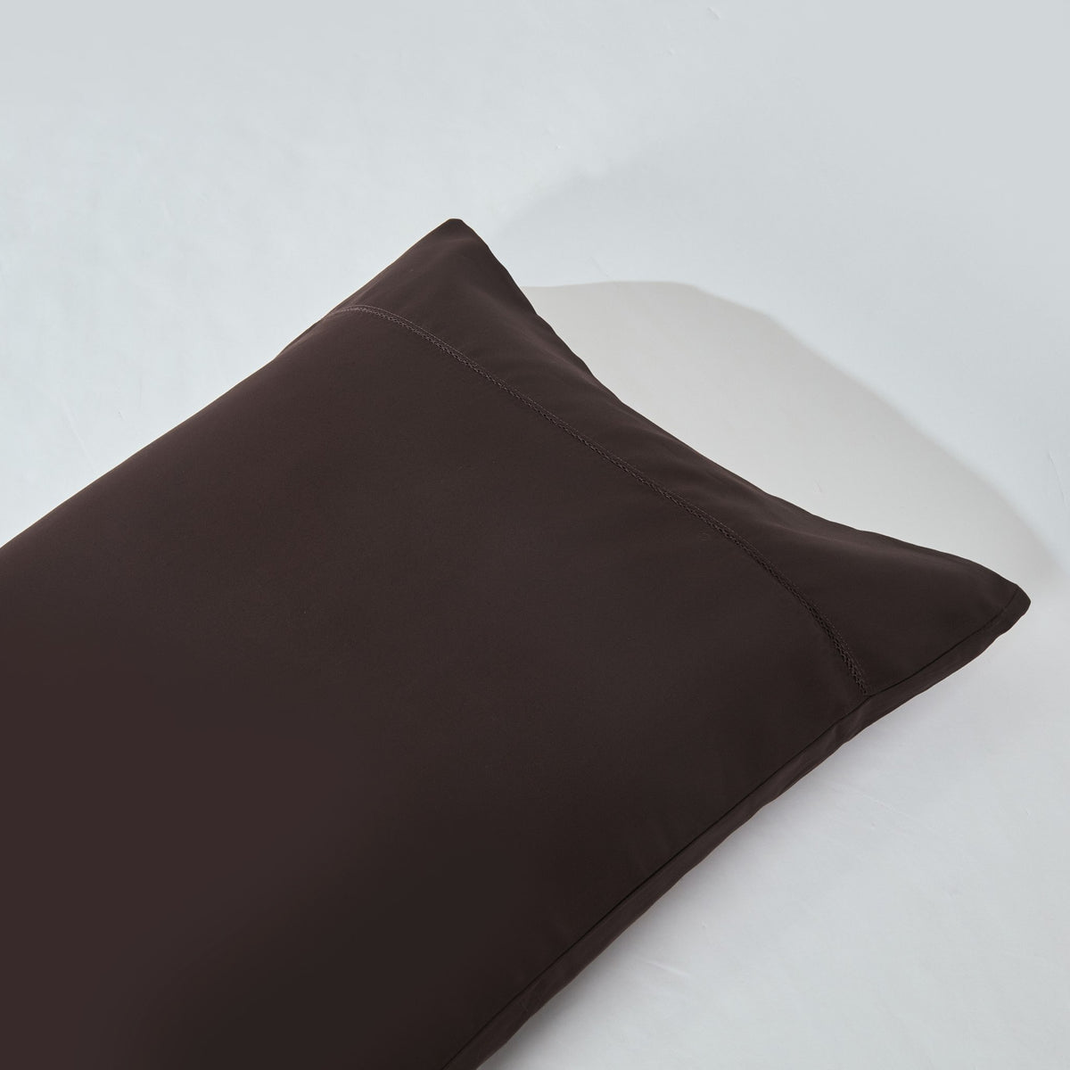 Carob Pima Cotton Pillowcase Set
