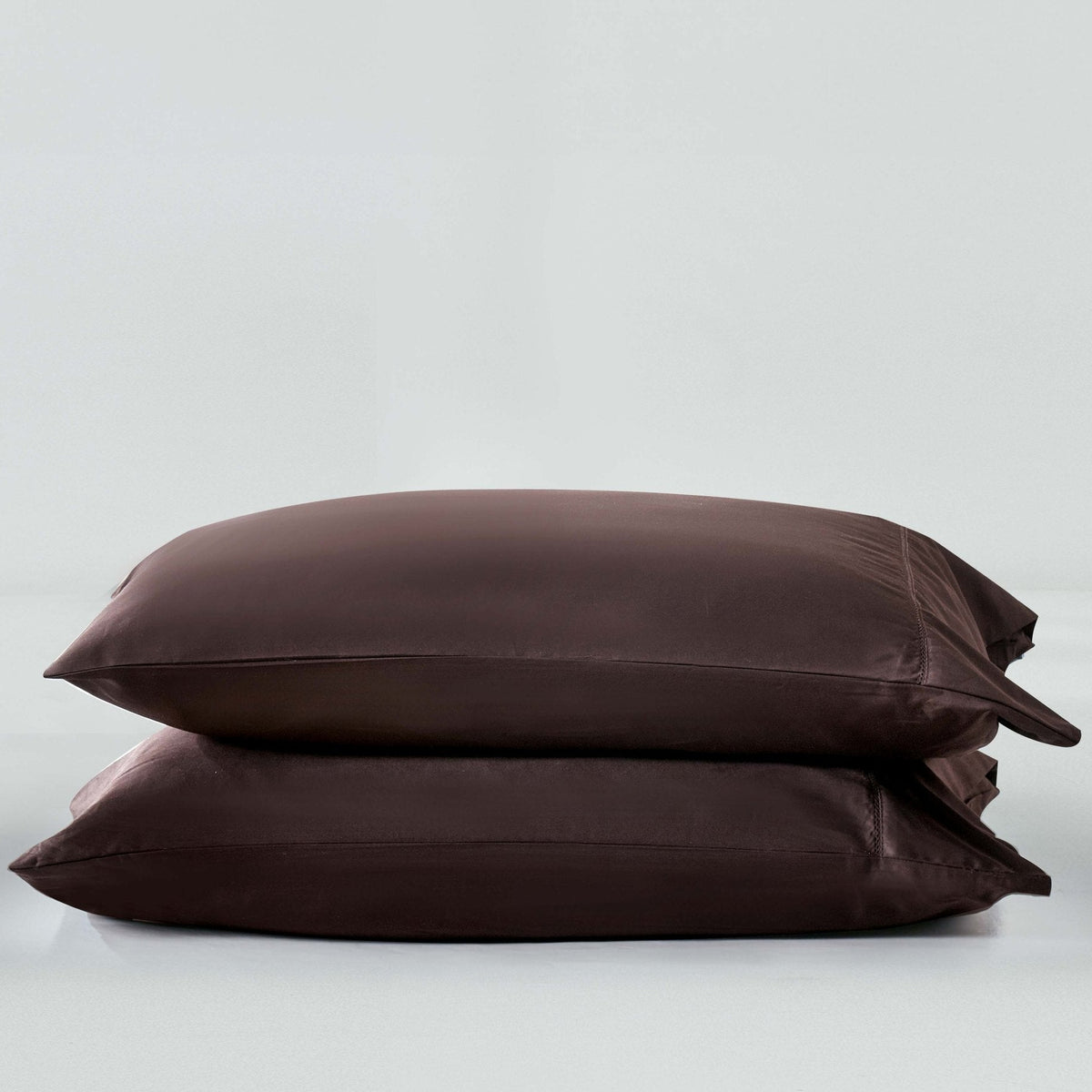 Carob Pima Cotton Pillowcase Set