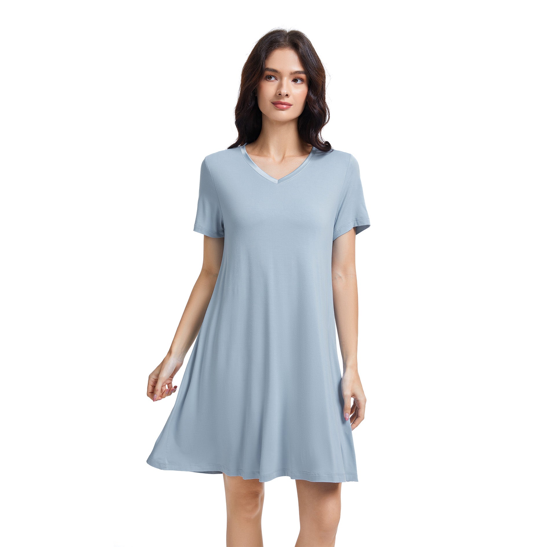 Celestial Bamboo Short Sleeve Nightdress