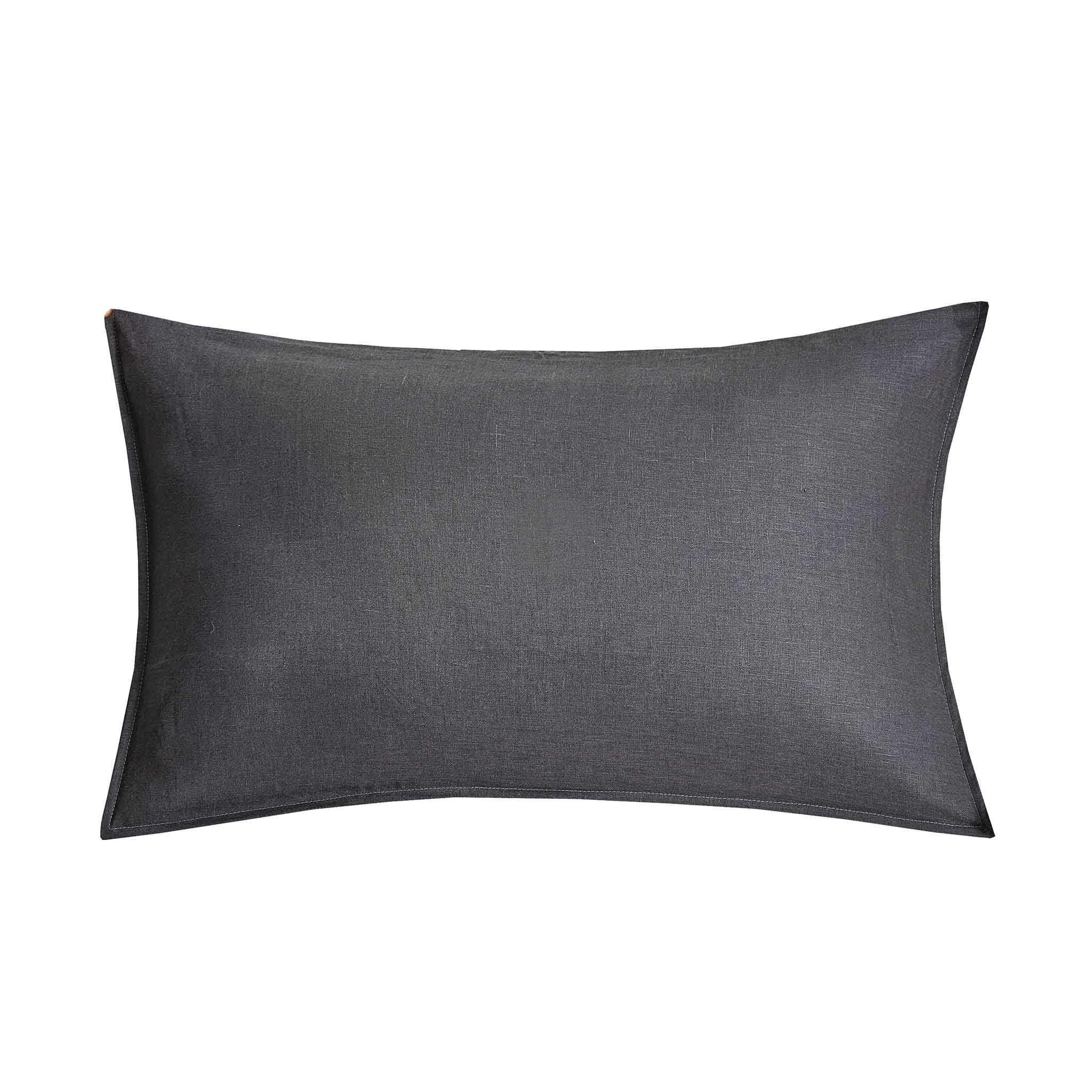 Charcoal French Linen Cushions