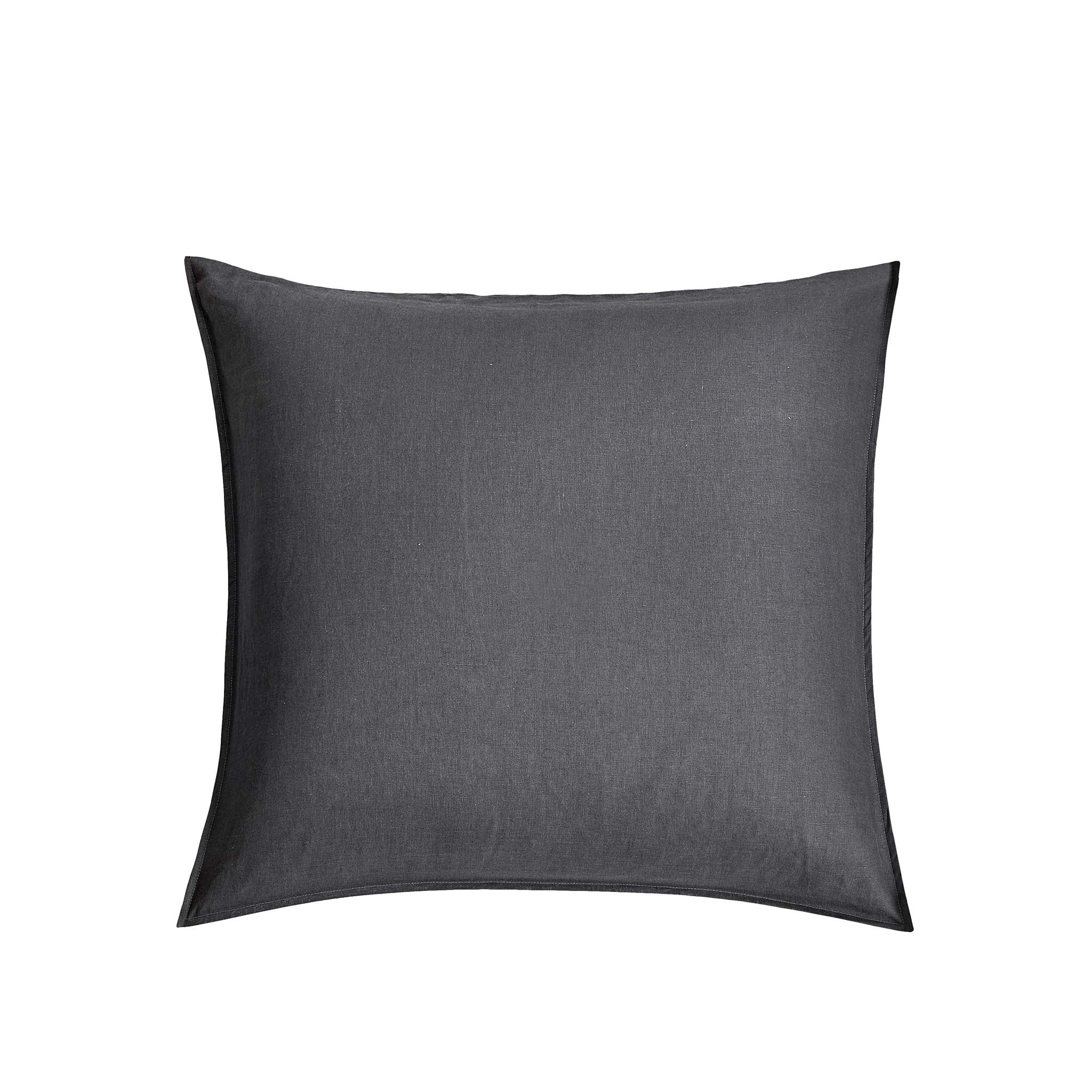 Charcoal French Linen Cushions