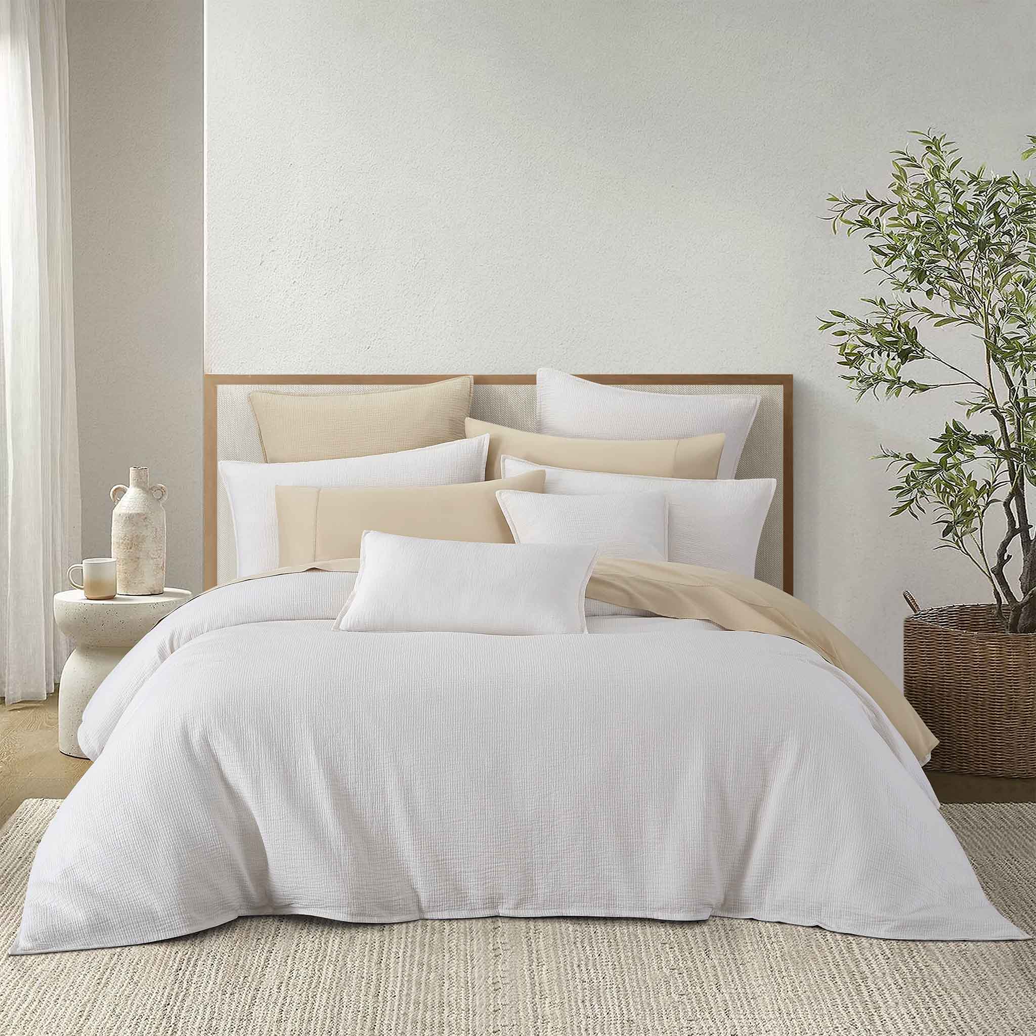 Chaucer Cream Duvet Cover Set