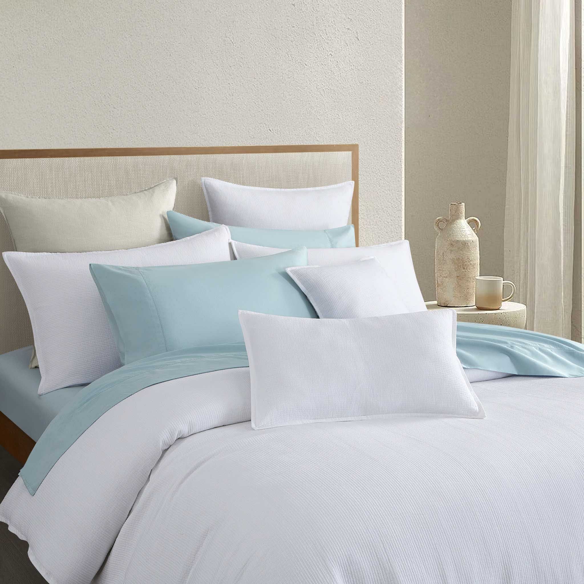Chaucer White Duvet Cover Set
