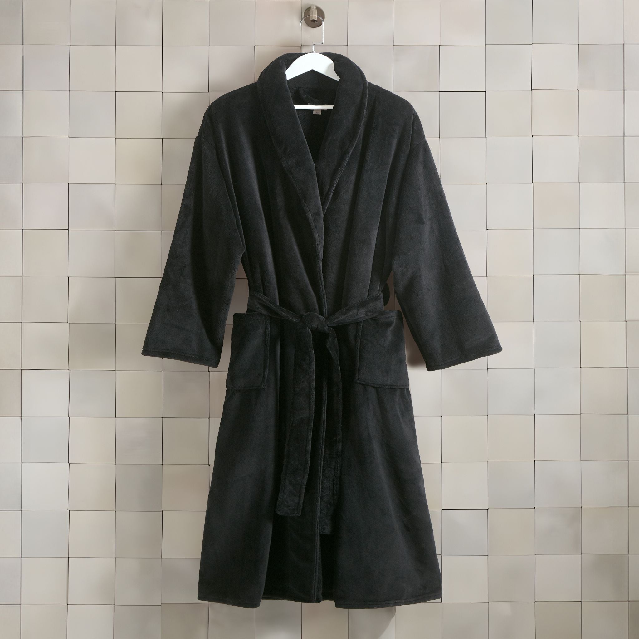 Black Cozy Robe