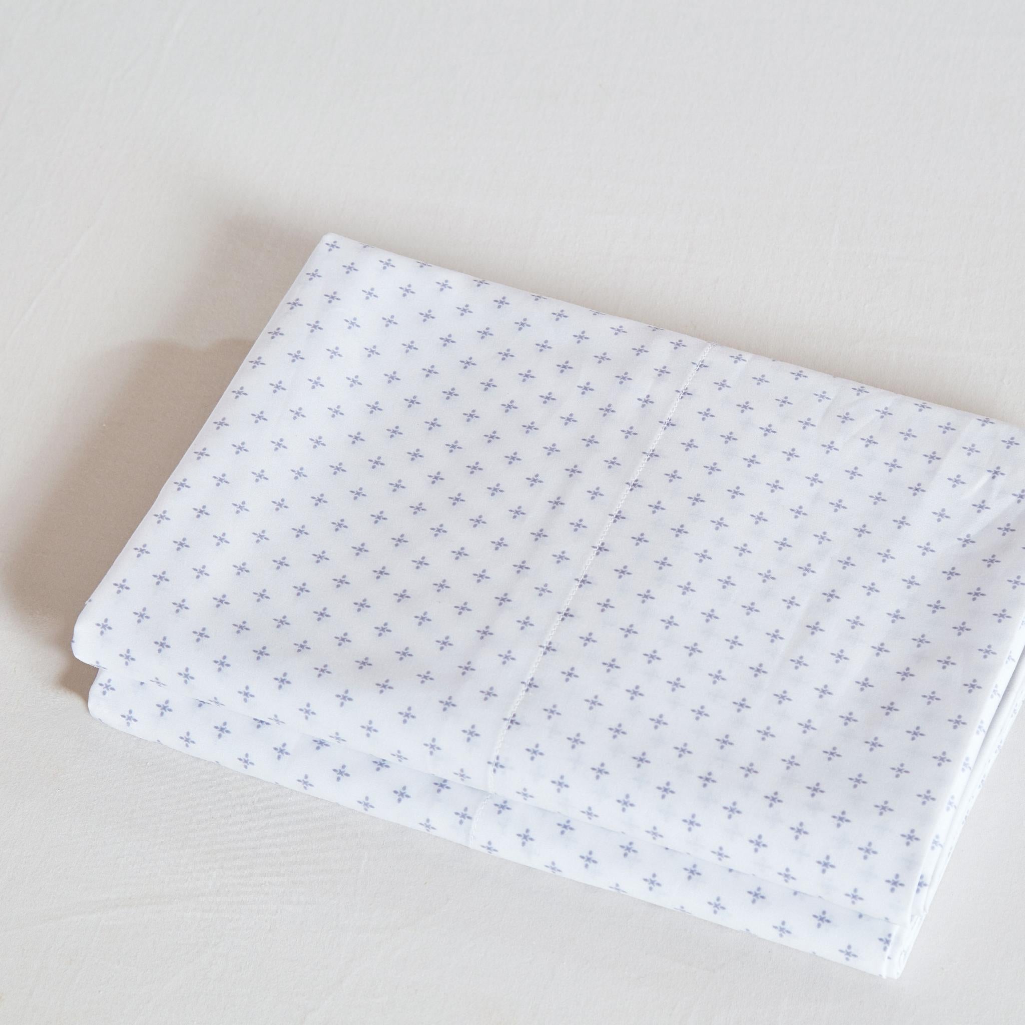 Grey Criss Cross Sheet Set