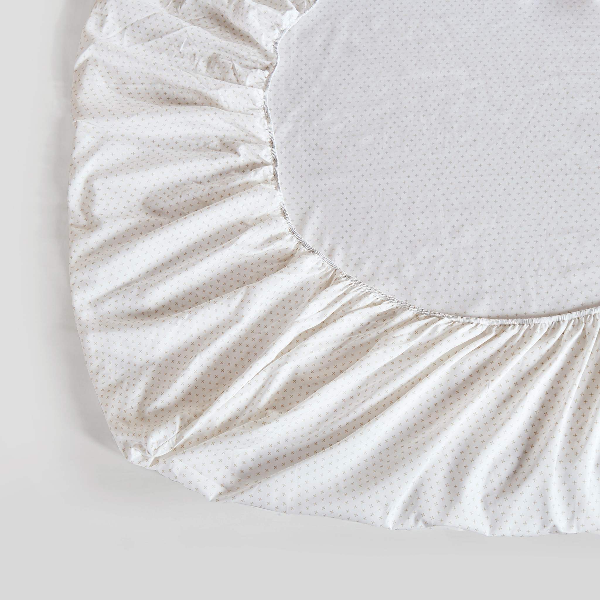 Sand Criss Cross Sheet Set