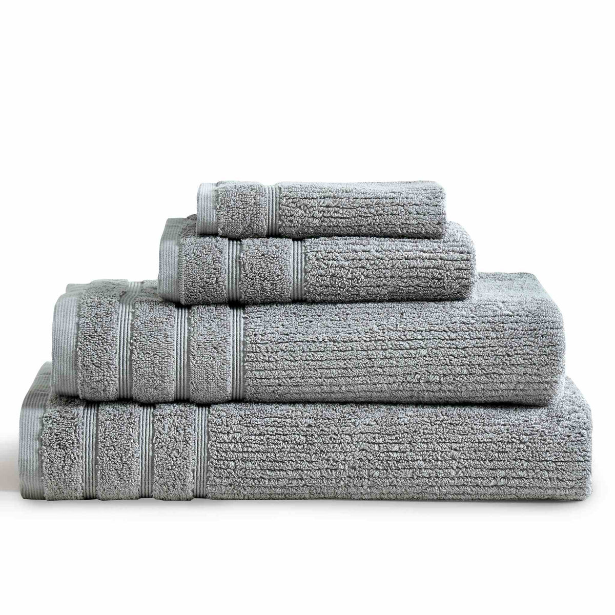 Pewter Egyptian Cotton Towels