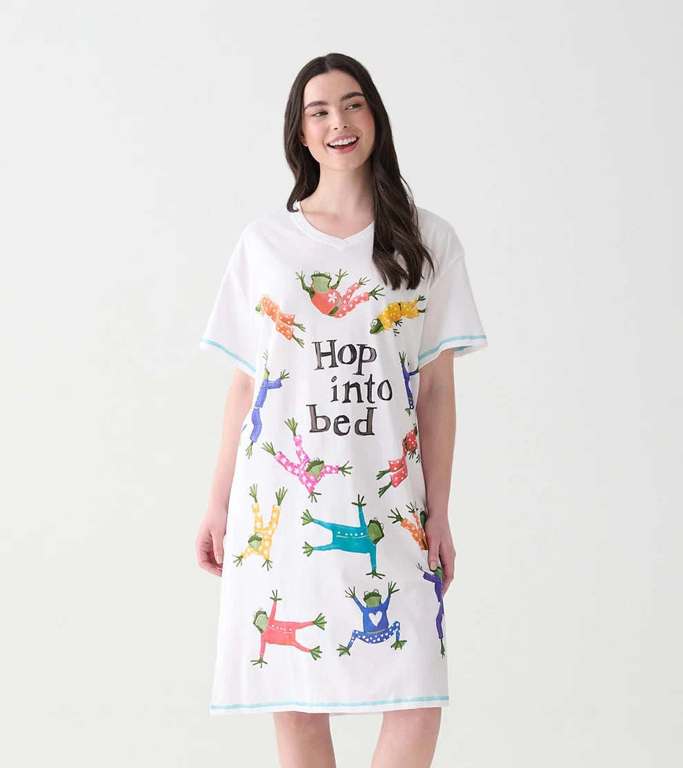 Hop Into Bed Sleepshirt