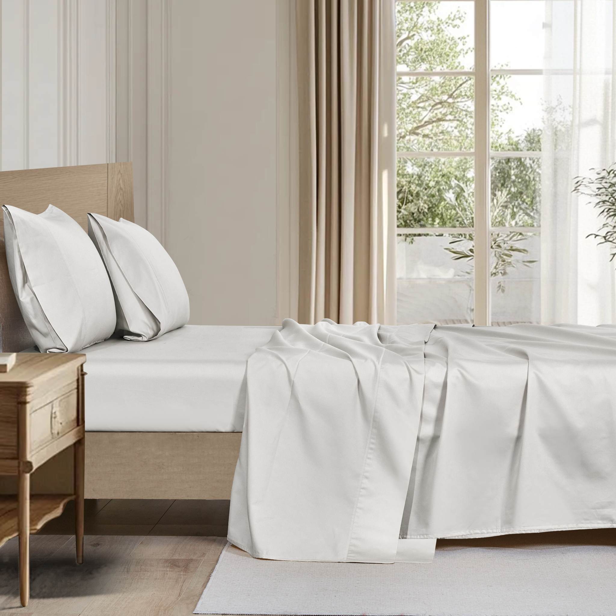 Gris Organic Cotton Sheet Sets