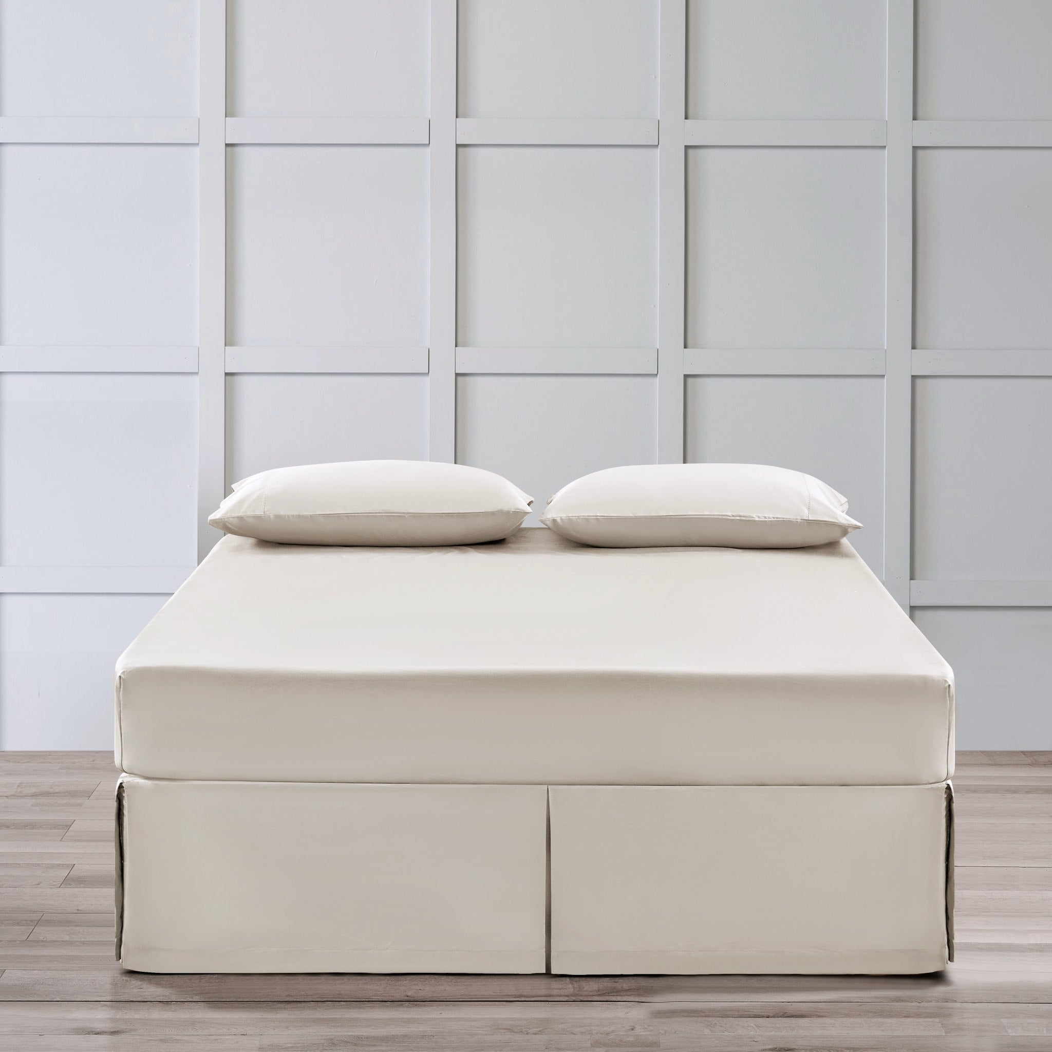 Stone Pima Cotton Bedskirt