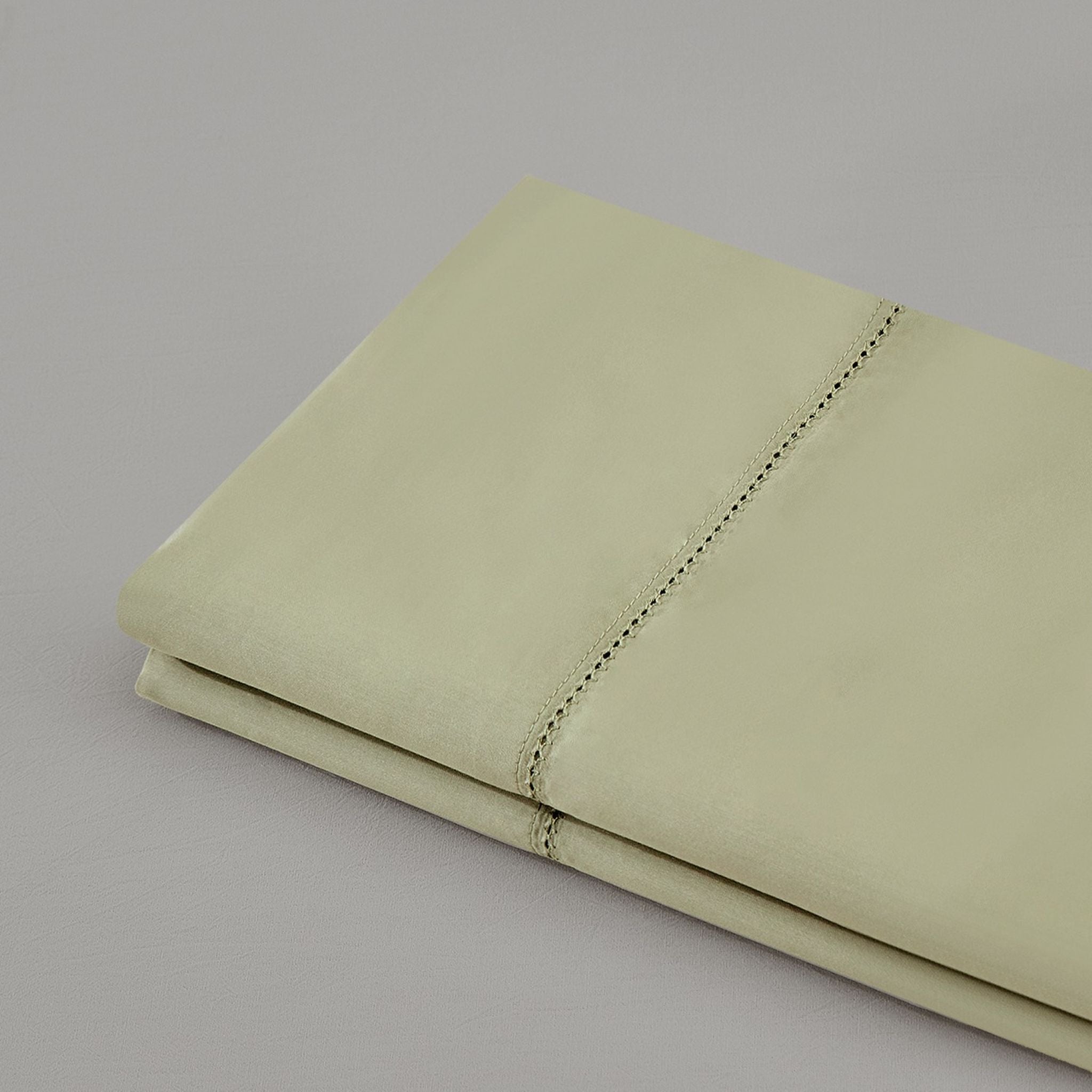 Pistachio Pima Cotton Flat Sheet
