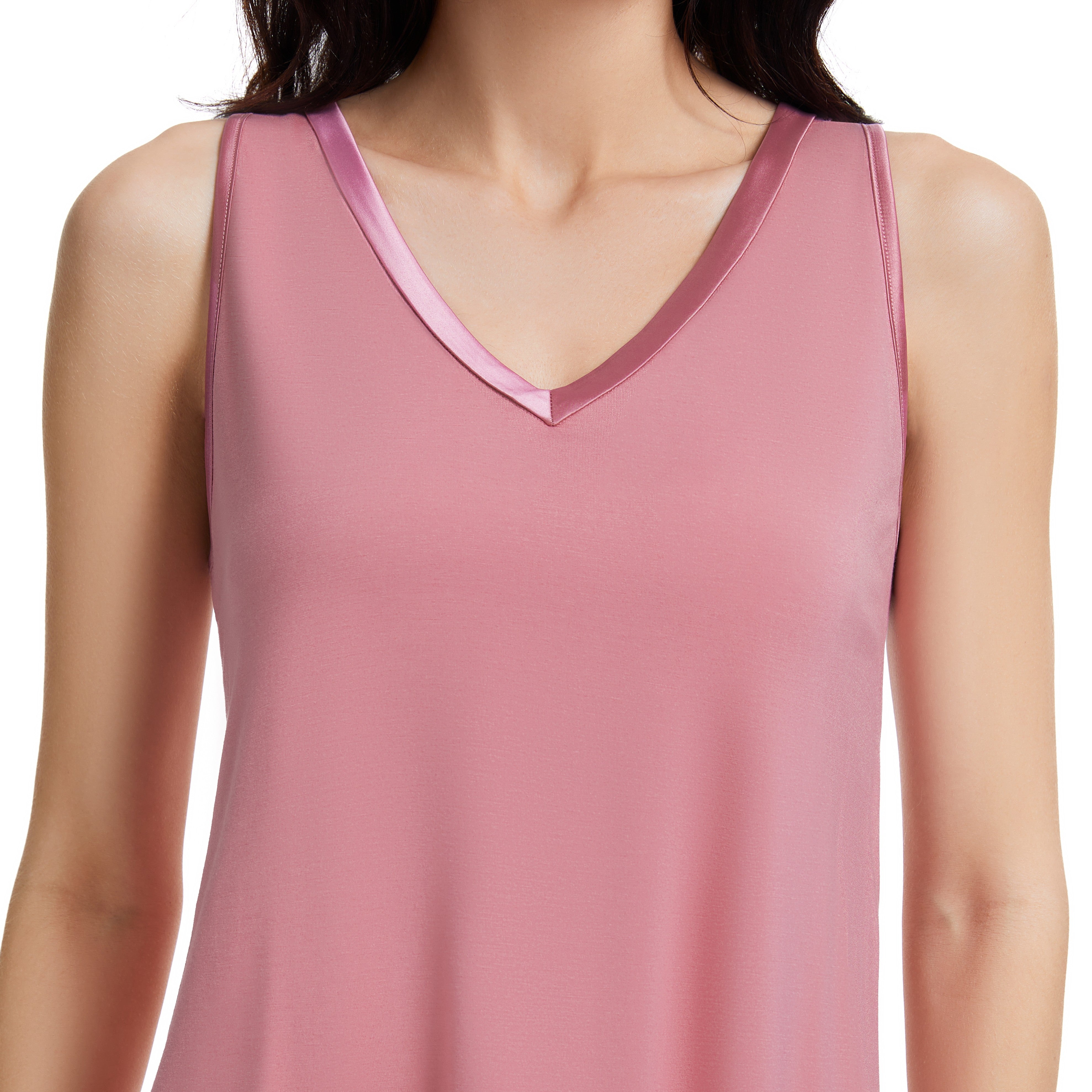 Rose Bamboo Capri Set