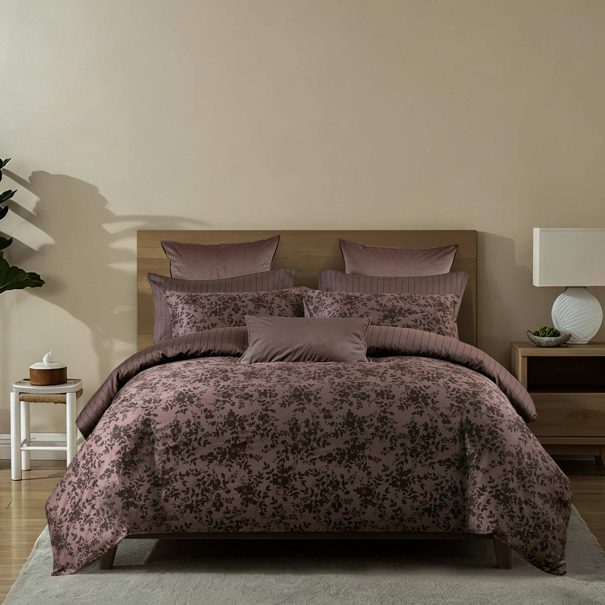 Sepia Shadow Duvet Cover Set