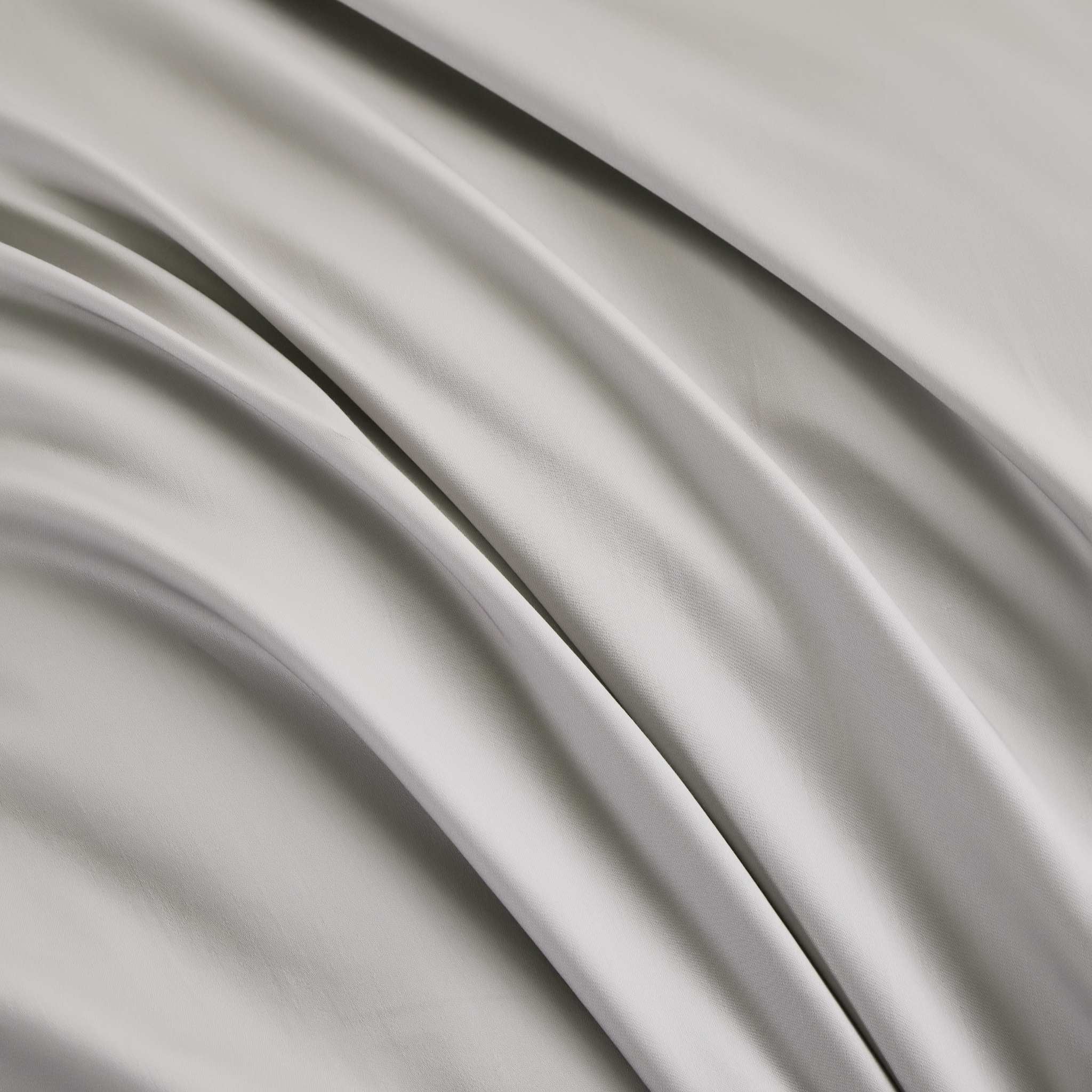Silver Pima Cotton Duvet Cover Set
