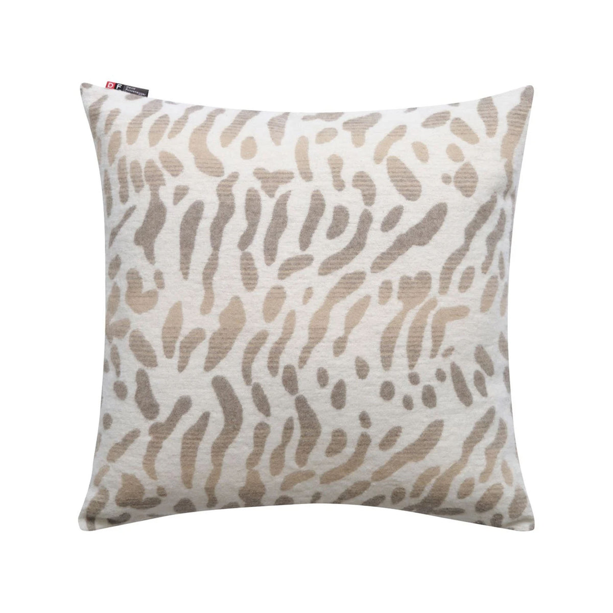 Snow Leopard Cushion by David Fussenegger