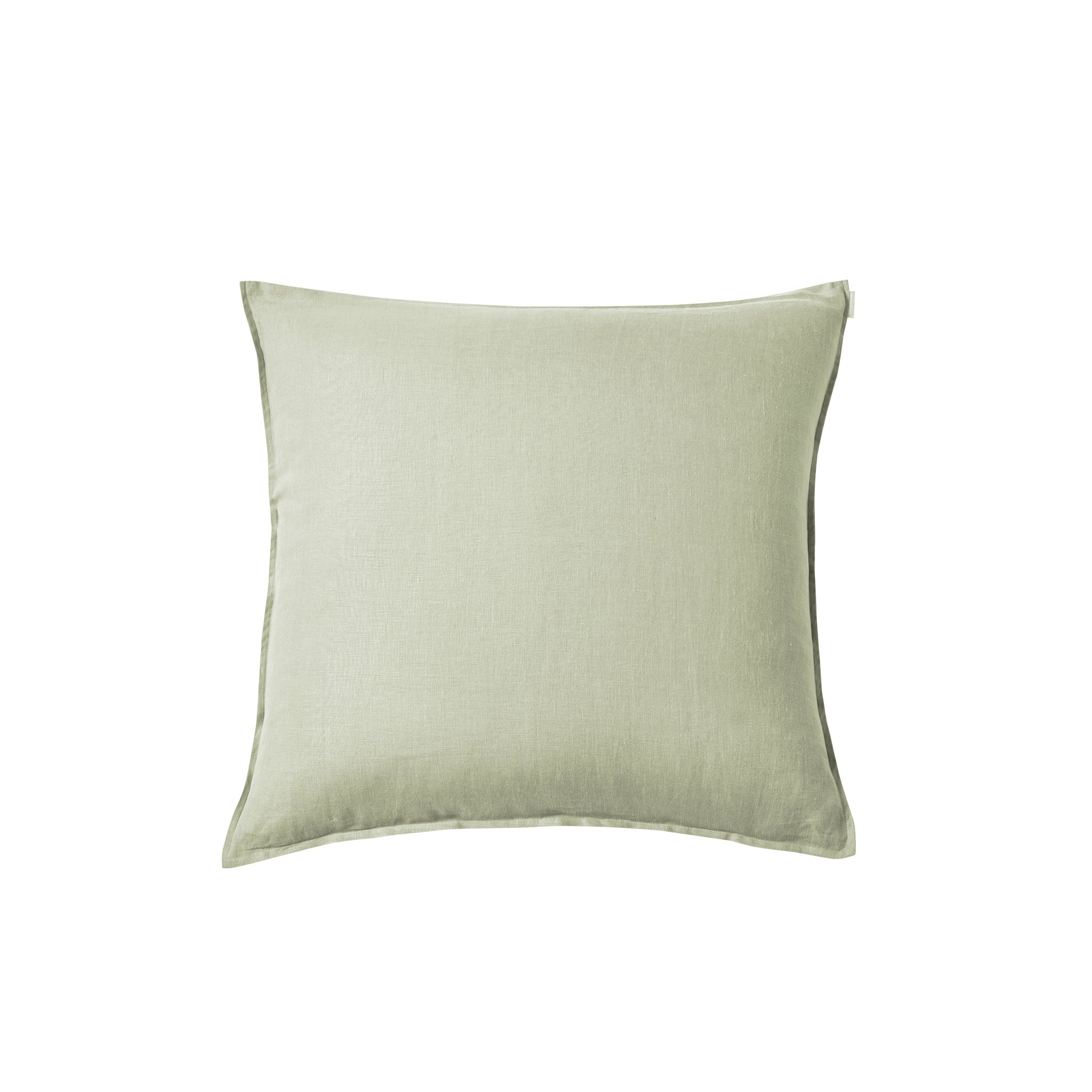 Spray Green French Linen Cushion