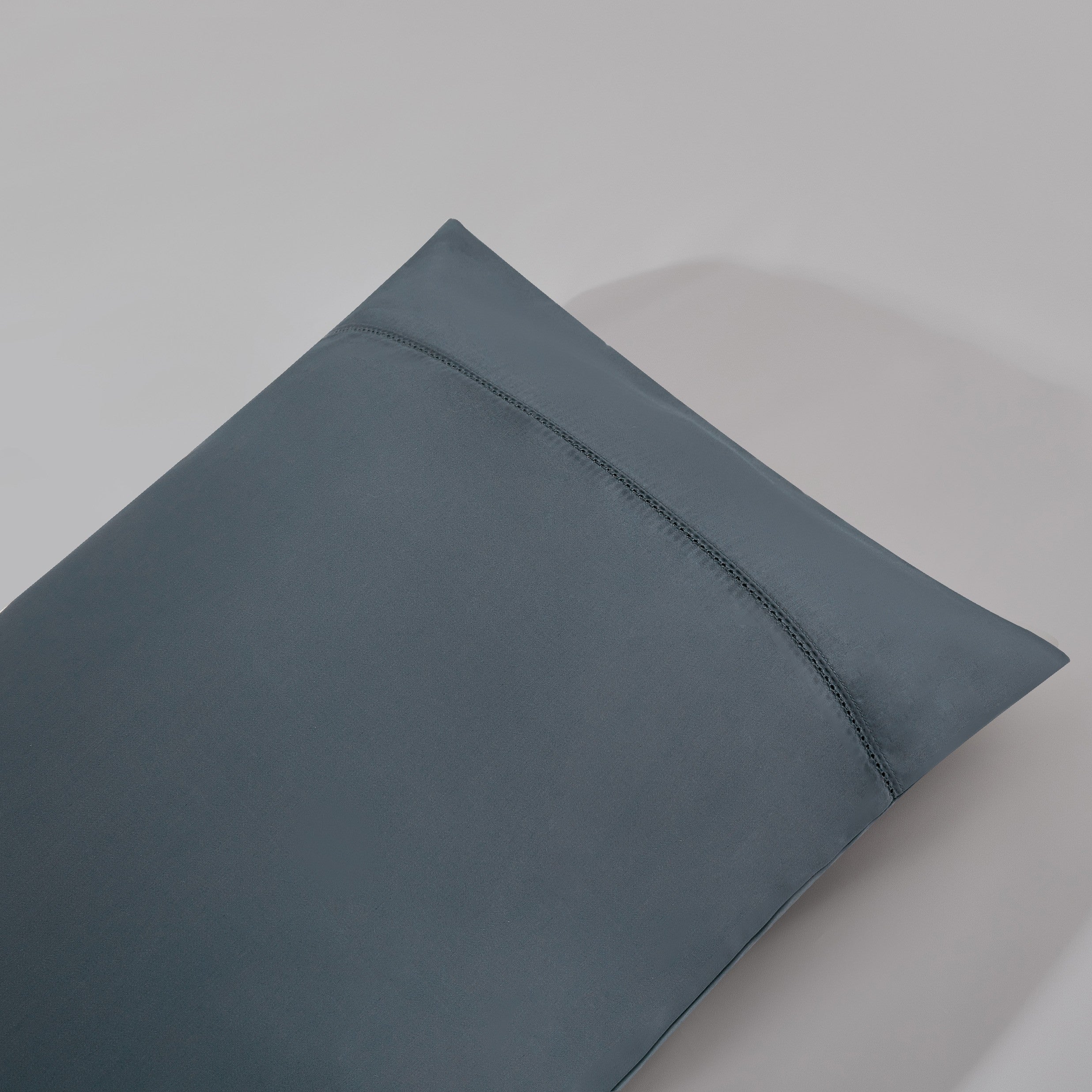 Steel Blue Pima Cotton Pillowcases