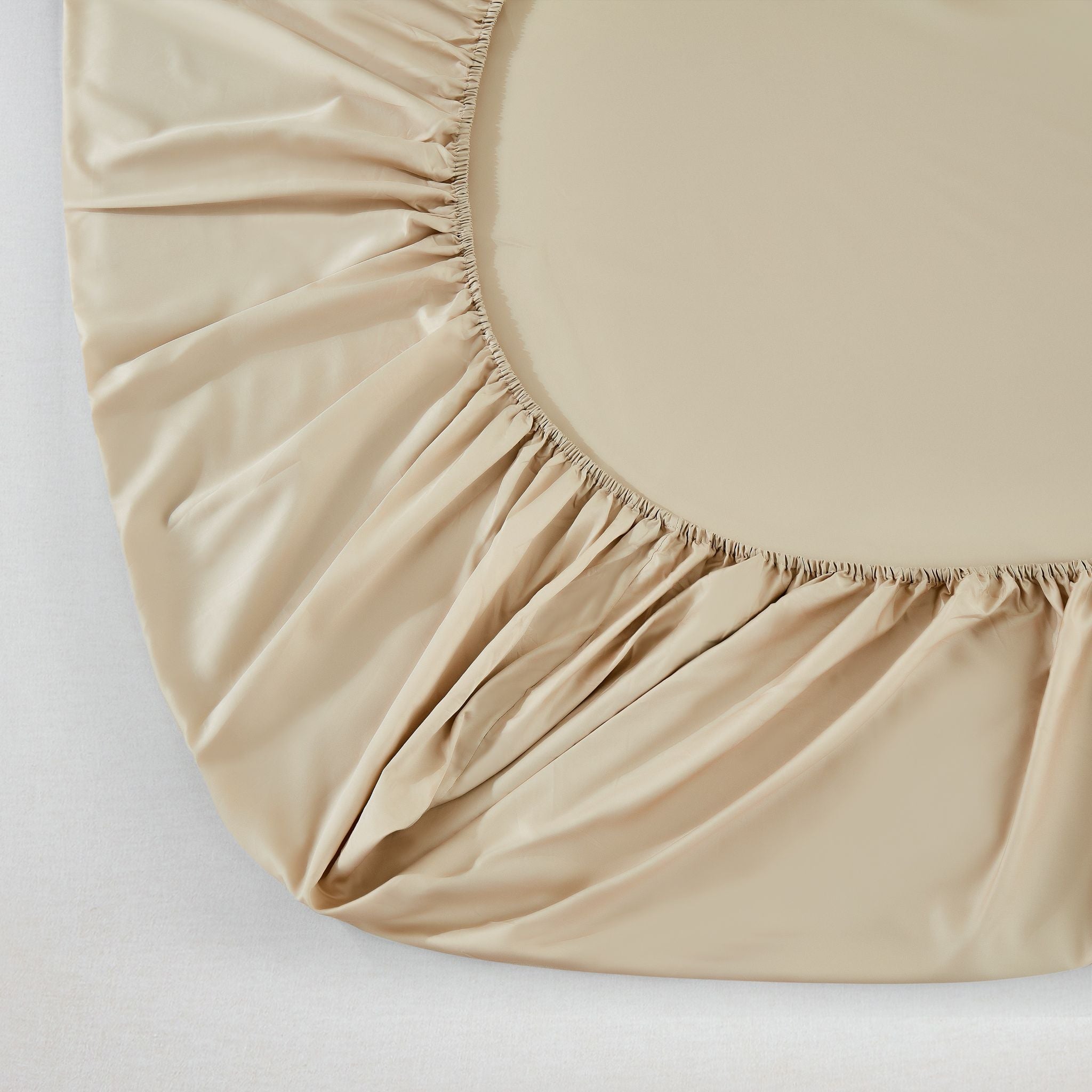 Tawny Pima Cotton Fitted Sheet
