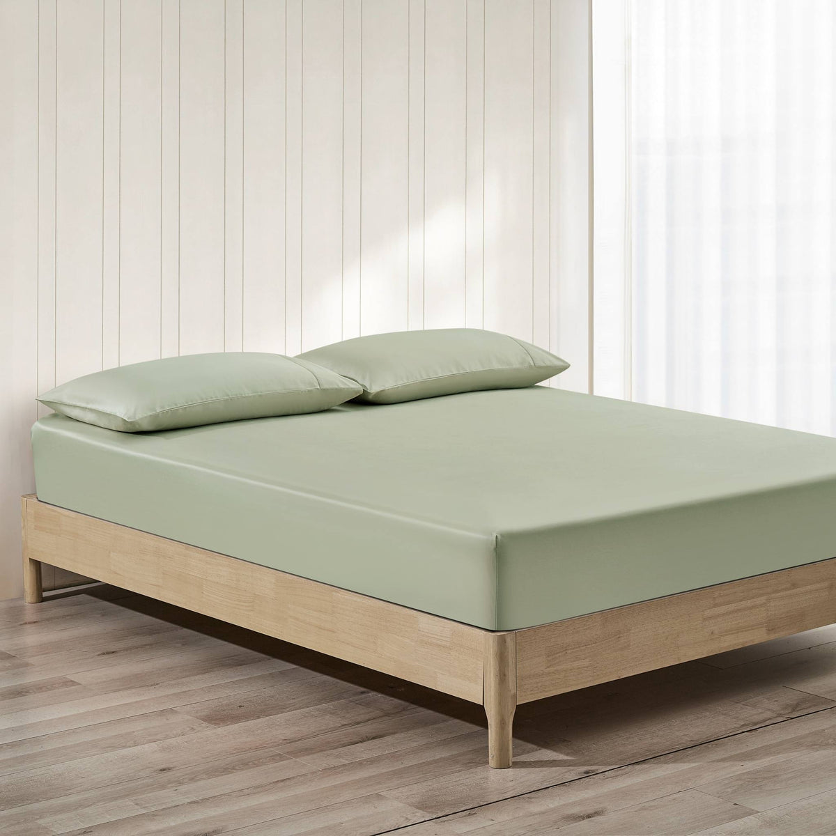 Willow Pima Cotton Fitted Sheet
